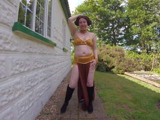Princess Leia Organa in Slave Costume Takes a Walk: adult film a9 | xHamster