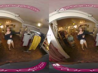 VRBangers captivating divinity Kimmy Granger getting pounded at the clothes store VR