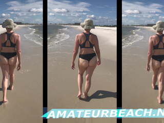 Big Ass Thong Bikini PAWG Walks the Beach 4k - Vol 2. | xHamster