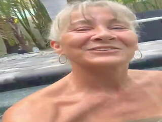 Pervert Granny Leilani in the Pool, Free adult movie 69 | xHamster