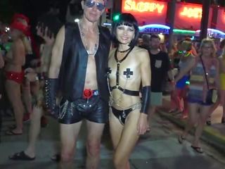 Bewitching Naked Street Flashers Key West Fest P1