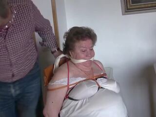 Tied and Gagged Grandma, Free Big Old HD porn 8d | xHamster
