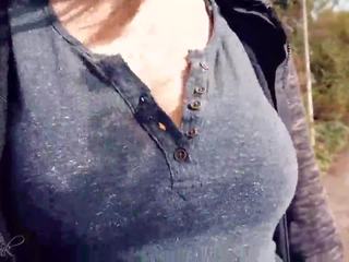 Bouncing Boobs in Shirt While Walking 2, sex movie 8f